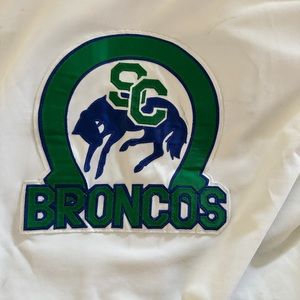 Game Used Swift Current Broncos Jersey CCM 56